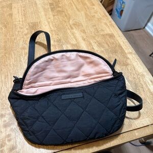 Poppy and Peony - never used - Black Quilted Crossbody Bag